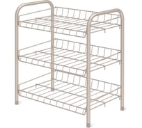 Этажерка Nika НИКА ЭТ4 ЭТ4/БЖ бежевый металлик