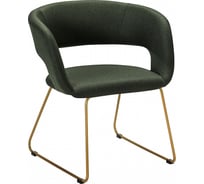 Кресло R-Home Hugs тёмно-зеленый/Линк золото 410131135h_Dark_Green
