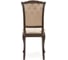 Стул Tetchair Geneva ( gn-sc ), 1 шт. в упаковке, дерево гевея, 46x52x96 см, tobacco, ткань золотистые цветы (sk-gf) 19443 4