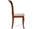 Стул Tetchair Geneva ( gn-sc ), 1 шт. в упаковке, дерево гевея, 46x52x96 см, maf brown, ткань золотистые цветы (sk-gf) 19442 3