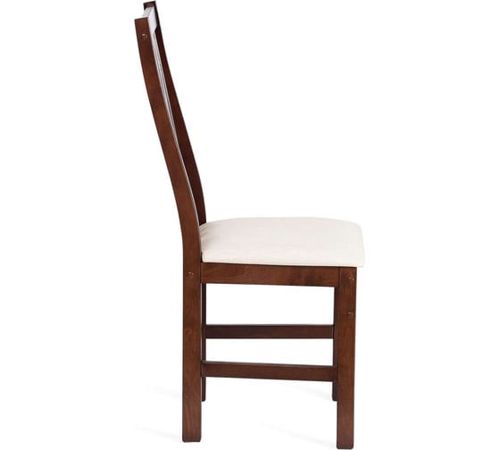 Стул Tetchair Sweden, 1 шт. в упаковке, многослойная фанера, 41x40x99 см, cappuchino, ткань бежевая (81/10), разобранный 20023