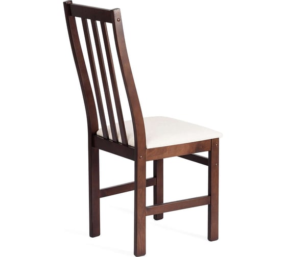 Стул Tetchair Sweden, 1 шт. в упаковке, многослойная фанера, 41x40x99 см, cappuchino, ткань бежевая (81/10), разобранный 20023