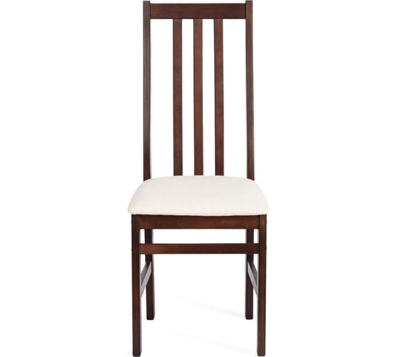 Стул Tetchair Sweden, 1 шт. в упаковке, многослойная фанера, 41x40x99 см, cappuchino, ткань бежевая (81/10), разобранный 20023