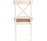 Стул Tetchair Гольфи 2/ Golfi 2, 1 шт. в упаковке, дерево гевея, 45x51x94, ivory white, ткань коричнево-золотистая (1505-9) 19557 4