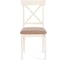 Стул Tetchair Гольфи 2/ Golfi 2, 1 шт. в упаковке, дерево гевея, 45x51x94, ivory white, ткань коричнево-золотистая (1505-9) 19557 5