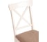 Стул Tetchair Гольфи 2/ Golfi 2, 1 шт. в упаковке, дерево гевея, 45x51x94, ivory white, ткань коричнево-золотистая (1505-9) 19557 8