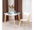 Стул Tetchair Claire, 1 шт. в упаковке, дерево гевея, мдф, 48x49,5x81,5 x sh44 см, white (белый), natural (натуральный) 19580 10