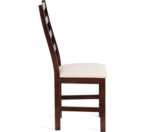 Стул Tetchair Rosario, 1 шт. в упаковке, многослойная фанера, 39x39x99 см, cappuchino, ткань бежевая (81/10), разобранный 20635
