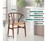 Стул Tetchair Wishbone (mod.cb2212) дерево вяз, 57x50.5x79.5, темный орех (№5) 12826 7
