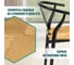 Стул Tetchair Wishbone (mod.cb2212) дерево вяз, 57x50.5x79.5, черный 13904 3
