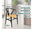 Стул Tetchair Wishbone (mod.cb2212) дерево вяз, 57x50.5x79.5, черный 13904 7