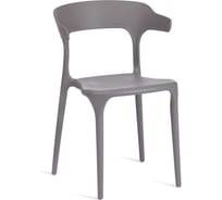 Стул Tetchair ton (mod. pc36) пластик, 49,5x50x75,5 см , dark-grey (тёмно-cерый), 1 шт. в упаковке 15537 20435