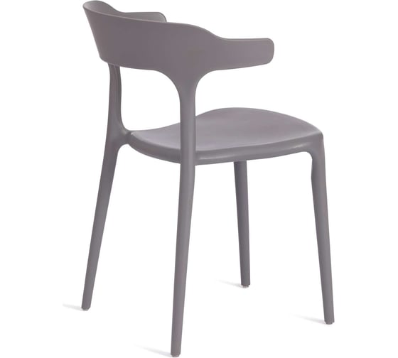 Стул Tetchair ton (mod. pc36) пластик, 49,5x50x75,5 см , dark-grey (тёмно-cерый), 1 шт. в упаковке 15537 20435