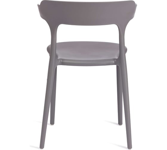Стул Tetchair ton (mod. pc36) пластик, 49,5x50x75,5 см , dark-grey (тёмно-cерый), 1 шт. в упаковке 15537 20435