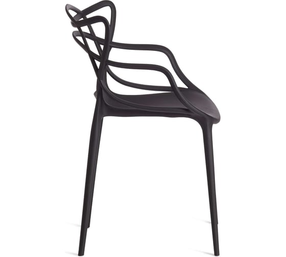 Стул Tetchair cat chair (mod. 028) пластик, 54,5x56x84 см, черный, 1 шт. в упаковке 3010 19627