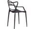 Стул Tetchair cat chair (mod. 028) пластик, 54,5x56x84 см, черный, 1 шт. в упаковке 3010 19627 3