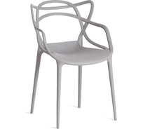 Стул Tetchair cat chair (mod. 028) пластик, 54,5x56x84 см, серый, 1 шт. в упаковке 024 19626