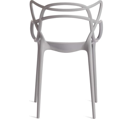 Стул Tetchair cat chair (mod. 028) пластик, 54,5x56x84 см, серый, 1 шт. в упаковке 024 19626