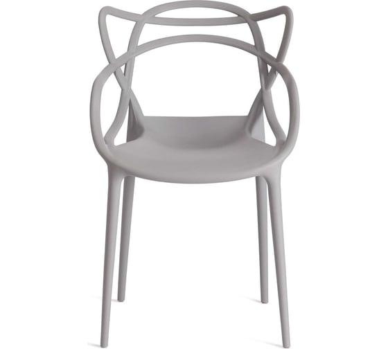 Стул Tetchair cat chair (mod. 028) пластик, 54,5x56x84 см, серый, 1 шт. в упаковке 024 19626