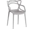 Стул Tetchair cat chair (mod. 028) пластик, 54,5x56x84 см, серый, 1 шт. в упаковке 024 19626 1