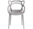 Стул Tetchair cat chair (mod. 028) пластик, 54,5x56x84 см, серый, 1 шт. в упаковке 024 19626 5