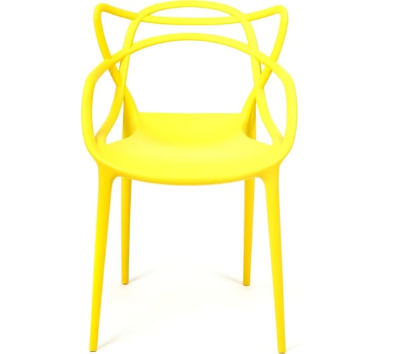 Стул Tetchair cat chair (mod. 028) пластик, 54,5x56x84 см, желтый, 1 шт. в упаковке, 037 19624
