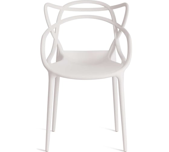 Стул Tetchair cat chair (mod. 028) пластик, 54,5x56x84 см, белый, 1 шт. в упаковке, 018 19623