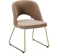 Кресло R-Home Lars Diag beige/Линк золото 410120134h_Diag beige
