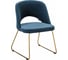 Кресло R-Home Lars Diag blue/Линк золото 410120154h_Diag blue 1