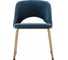 Кресло R-Home Lars Diag blue/Линк золото 410120154h_Diag blue 2