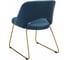 Кресло R-Home Lars Diag blue/Линк золото 410120154h_Diag blue 3