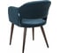 Кресло R-Home Oscar Diag blue/темный орех 410118162h_blue_т.орех 2