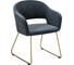 Кресло R-Home Oscar Diag grey/Линк золото 410118144h_Diag grey 1