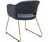 Кресло R-Home Oscar Diag grey/Линк золото 410118144h_Diag grey 3
