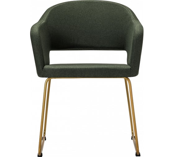 Кресло R-Home Oscar тёмно-зеленый/Линк золото 410118124h_Dark_Green