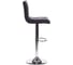Барный стул Tetchair Barber (mod. ky711d), 1 шт. в упаковке, металл/экокожа, 43x50x92-103 см, черный/хром 19766 2