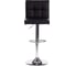 Барный стул Tetchair Barber (mod. ky711d), 1 шт. в упаковке, металл/экокожа, 43x50x92-103 см, черный/хром 19766 5