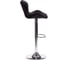 Барный стул Tetchair Biaggio (mod. ky717), 1 шт. в упаковке, металл/экокожа, 44x50x83-103 см, черный/хром 19768 2