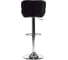 Барный стул Tetchair Biaggio (mod. ky717), 1 шт. в упаковке, металл/экокожа, 44x50x83-103 см, черный/хром 19768 4