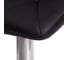 Барный стул Tetchair Biaggio (mod. ky717), 1 шт. в упаковке, металл/экокожа, 44x50x83-103 см, черный/хром 19768 7