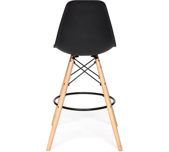Барный стул Tetchair Cindy bar chair (mod. 80), 1 шт. в упаковке, дерево бук/металл/пластик, 46x55x106 см, черный 19643