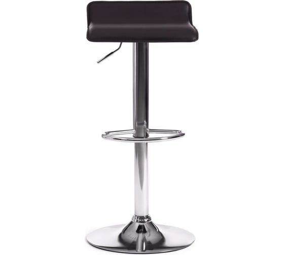 Барный стул Tetchair Kost (mod. ky509), 1 шт. в упаковке, металл, экокожа, 38x39x63-84 см, черный/хром 19770