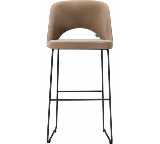 Барное кресло R-Home Lars Diag beige/Линк 410220130h_Diag beige_черн_БАР