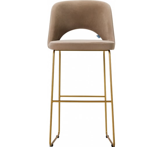 Барное кресло R-Home Lars Diag beige/Линк золото 410220131h_Diag beige_золото_БАР