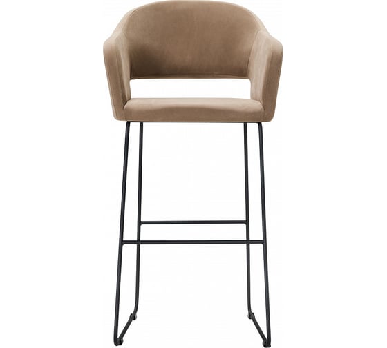 Барное кресло R-Home Oscar Diag beige/Линк 410218150h_Diag beige_черн_БАР