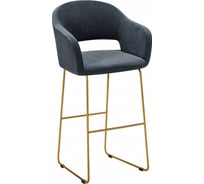 Барное кресло R-Home Oscar Diag grey/Линк золото 410218141h_Diag grey_золото_БАР