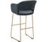Барное кресло R-Home Oscar Diag grey/Линк золото 410218141h_Diag grey_золото_БАР 3