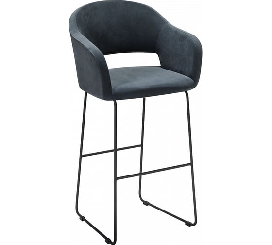 Барное кресло R-Home Oscar Diag grey/Линк 410218140h_Diag grey_черн_БАР 1