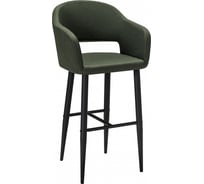 Барное кресло R-Home Oscar тёмно-зеленый/черный 410218122h_Dark_Green_черн_БАР