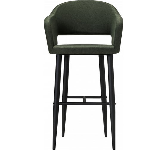 Барное кресло R-Home Oscar тёмно-зеленый/черный 410218122h_Dark_Green_черн_БАР